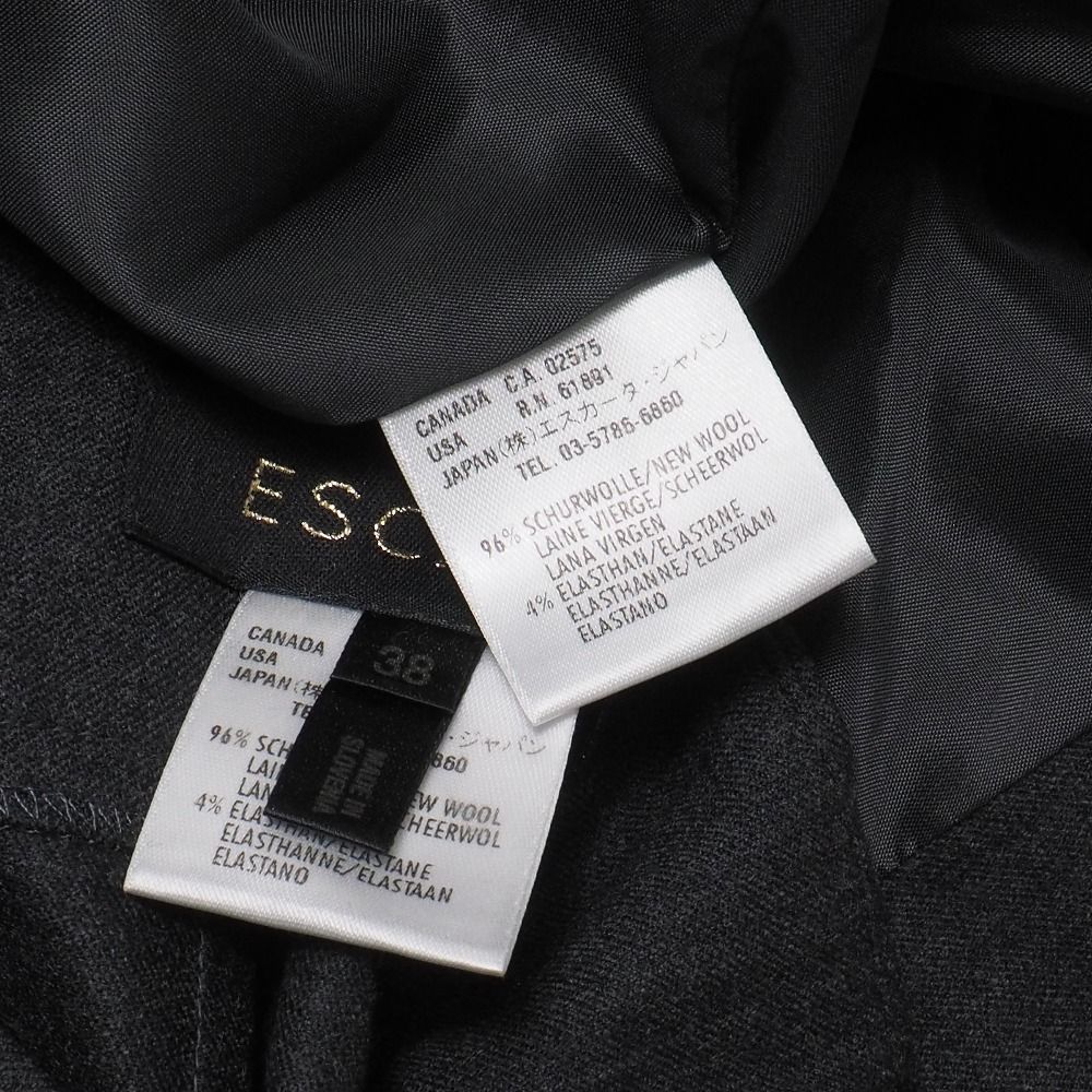 ESCADA エスカーダ パンツスーツ サイズジャケット40/パンツ38