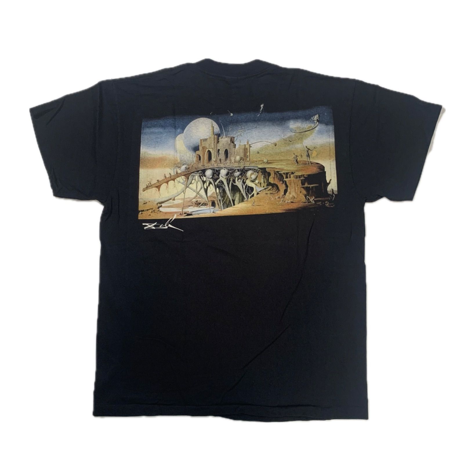 M*a様 サルバドール・ダリ Tシャツ 黒 407 Salvador Dali サルバドールダリ Tシャツ半袖 XL - メルカリ