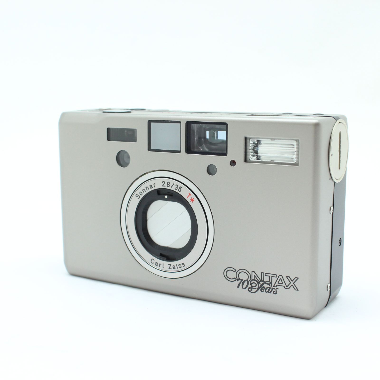 【3月22日限定セール❗️超美品】CONTAX T3 70周年限定版 付属品付き CONTAX T3 チタンシルバー70周年 - メルカリ