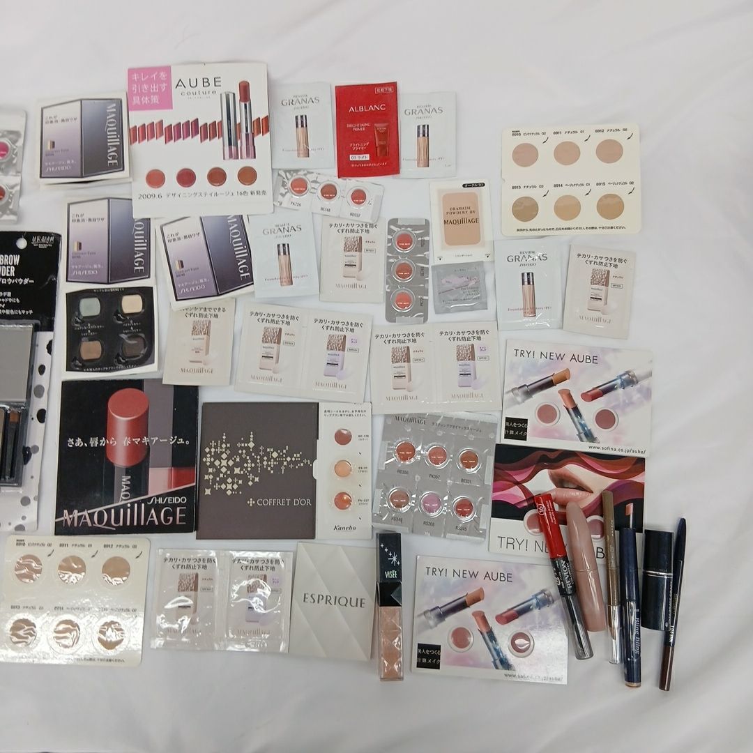 ♪コスメ100点以上！大量おまとめ コスメ大量使用見本おまとめセット 花王 など／AB0058M - メルカリ
