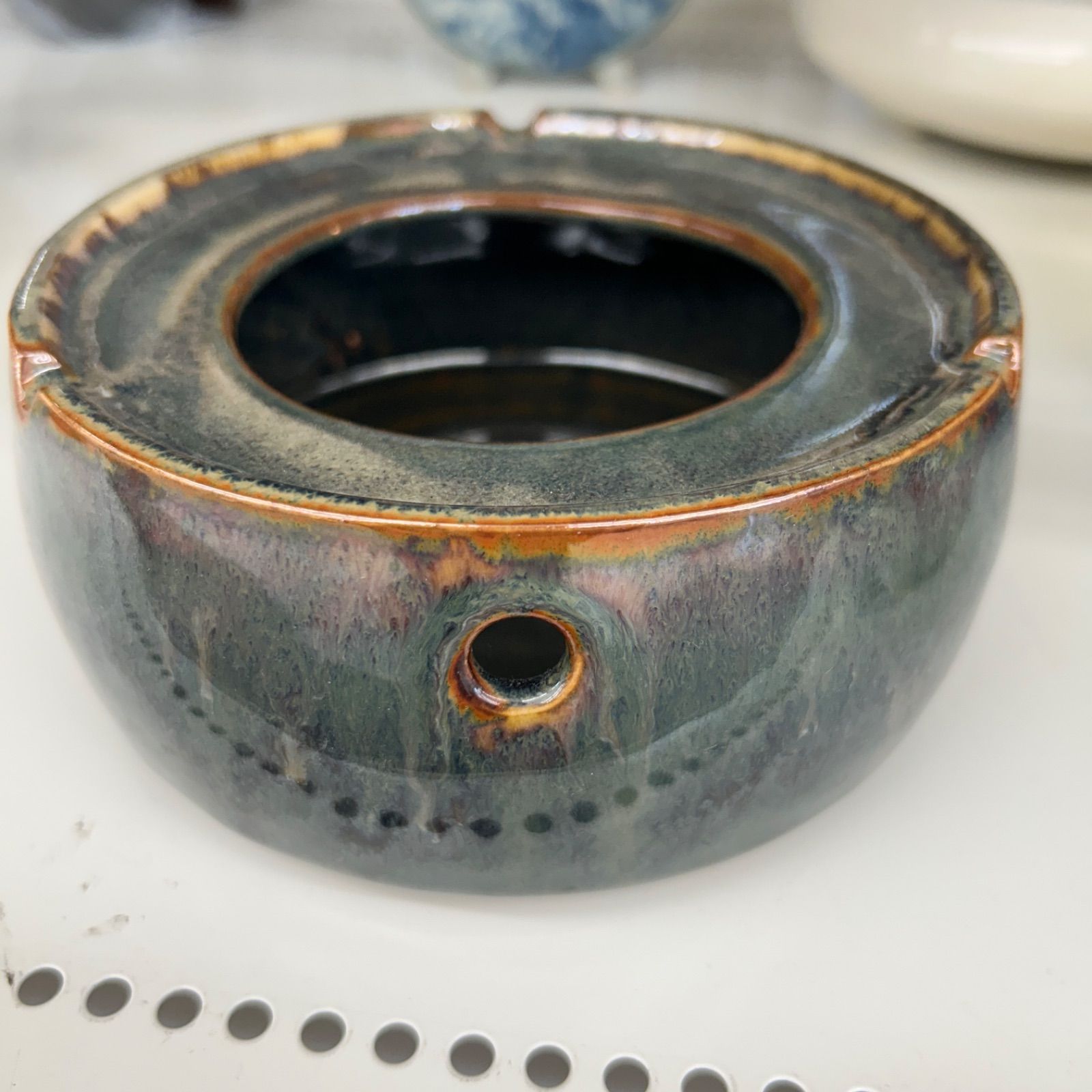 ☆リユースのサカイ東金店☆ 会津本郷 流紋焼 灰皿 管理260109-03