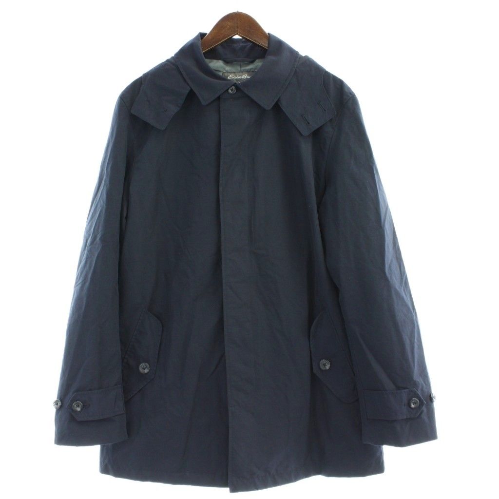エディーバウアー EDDIE BAUER ステンカラーコート ジャケット フード