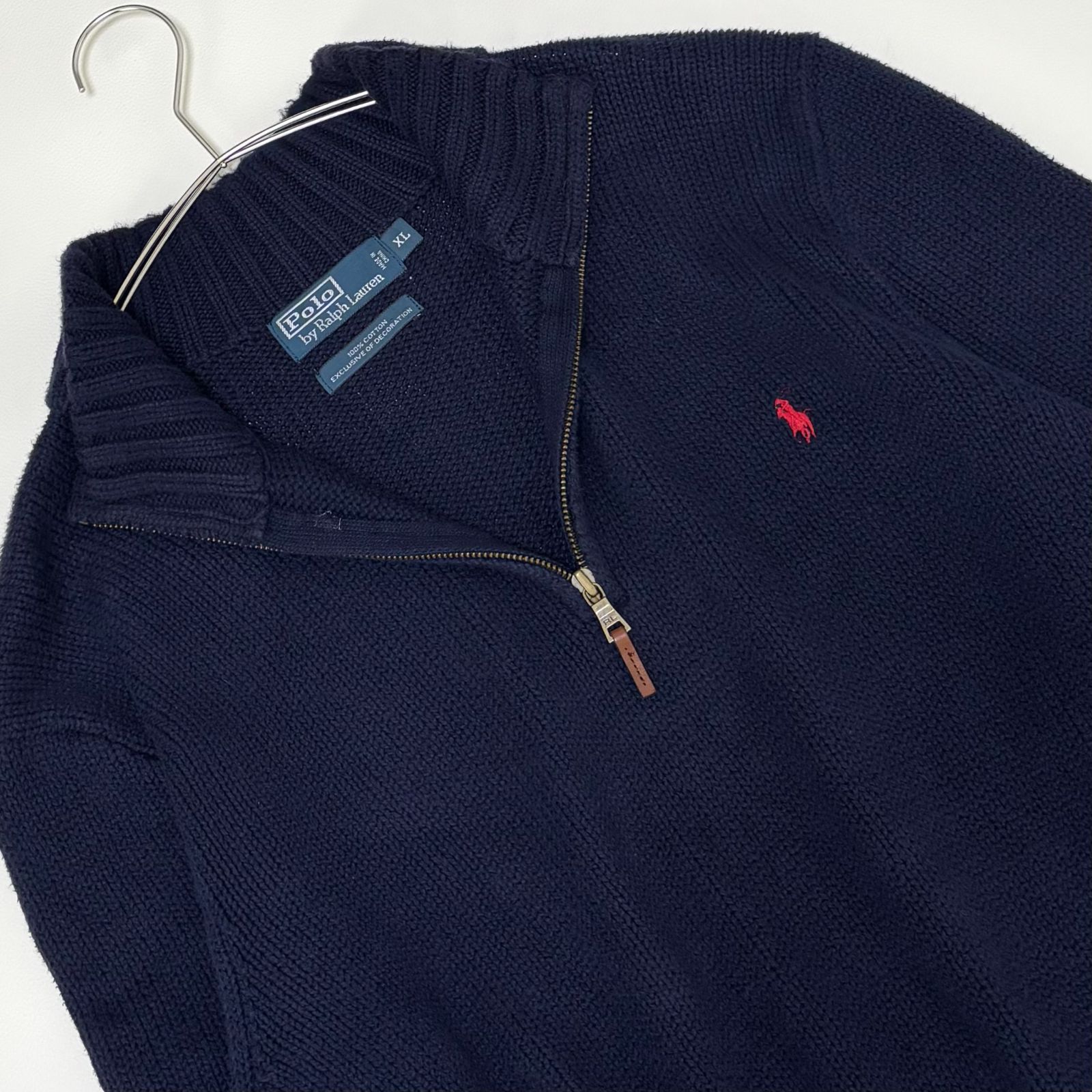 【超美品】ポロラルフローレン ハーフジップ 大人気 ネイビー マルチポニーM 超美品】ポロラルフローレン ハーフジップ 大人気 ネイビー マルチ