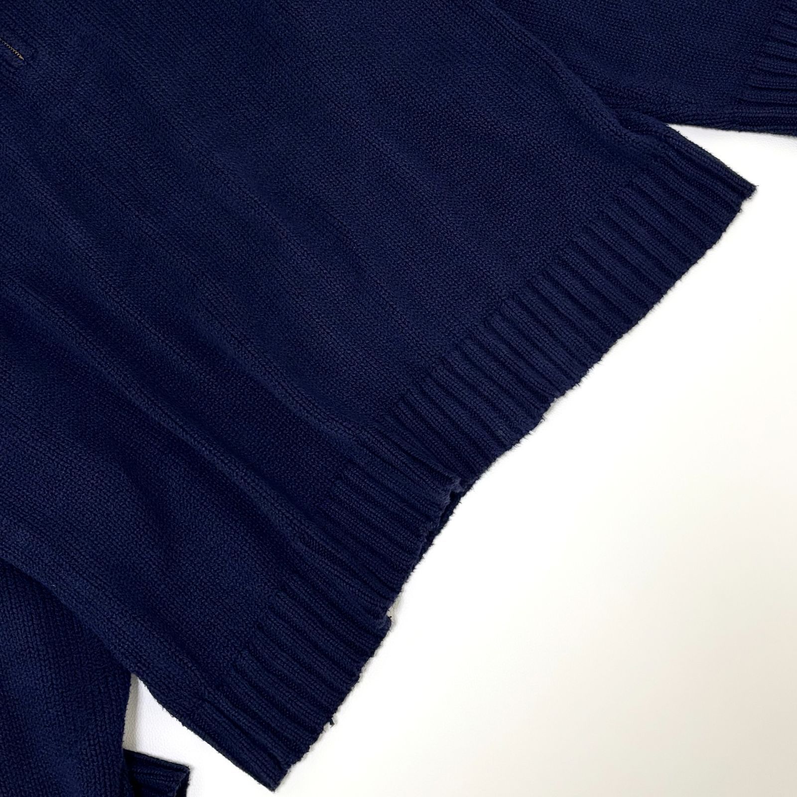 美品】ポロラルフローレン ハーフジップ コットンニット XLサイズ