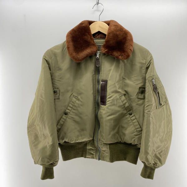 中古】Buzz Rickson's B-15C 赤ボア カーキ サイズ36 M1328