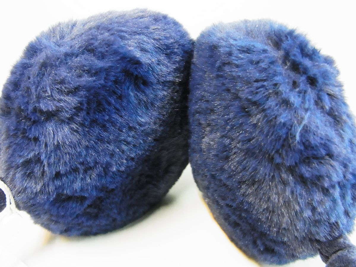 MARK&LONA マークアンドロナ　ファー耳あて ブルー MARK&LONA マークアンドロナ ファー耳あて ブルー - メルカリ