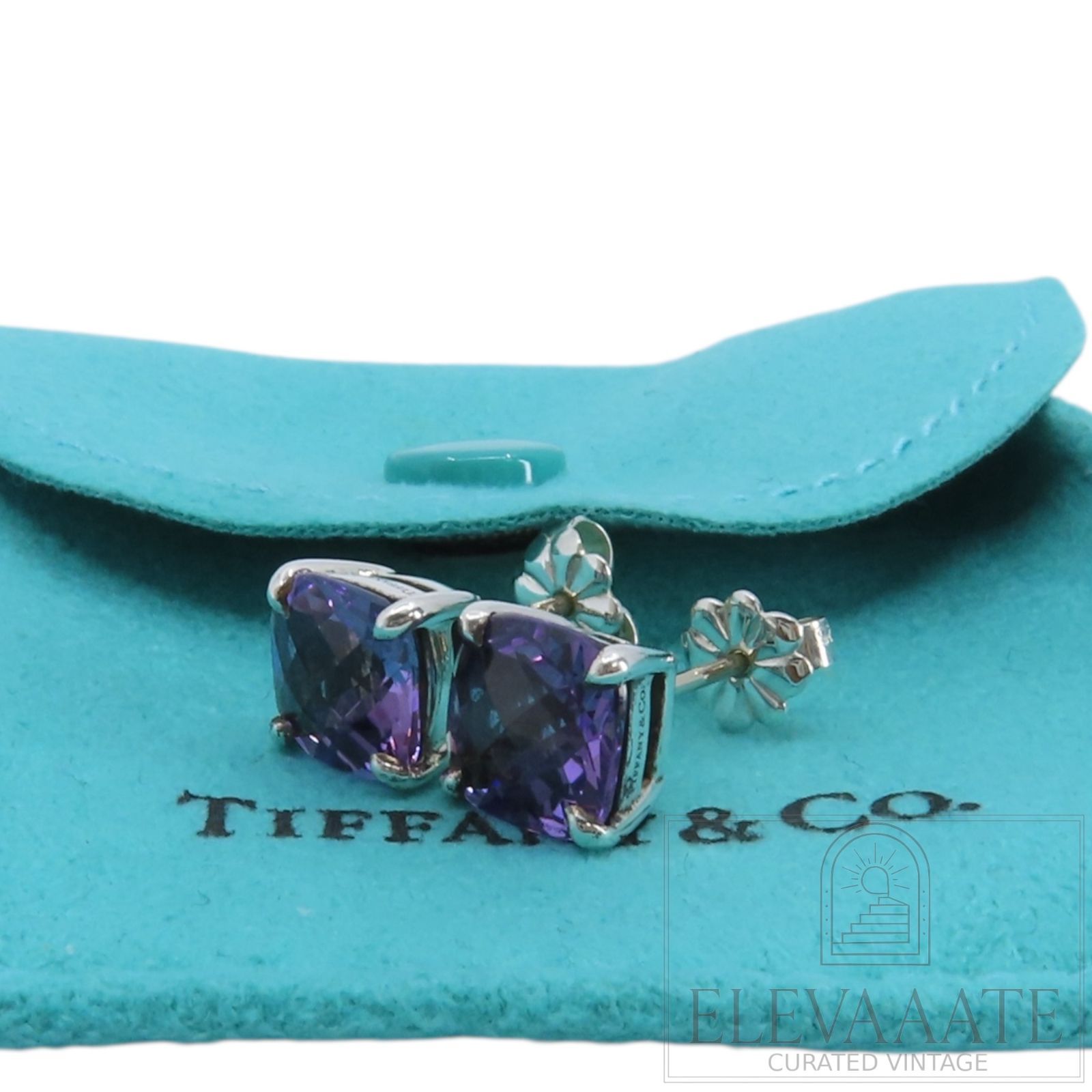 希少 美品 Tiffany&Co. ティファニー スパークラー アメジスト 