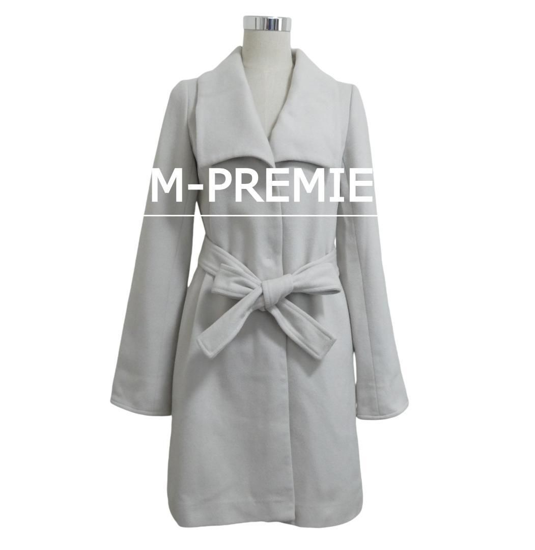 0065 M-PREMIER エムプルミエ ロングコート 34サイズ 0065 M-PREMIER エムプルミエ ロングコート 34サイズ M-PREMIER エム