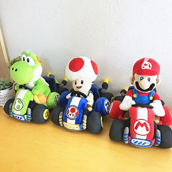 スーパーマリオ マリオカート ワールド (ヨッシー) ぬいぐるみ 任天堂