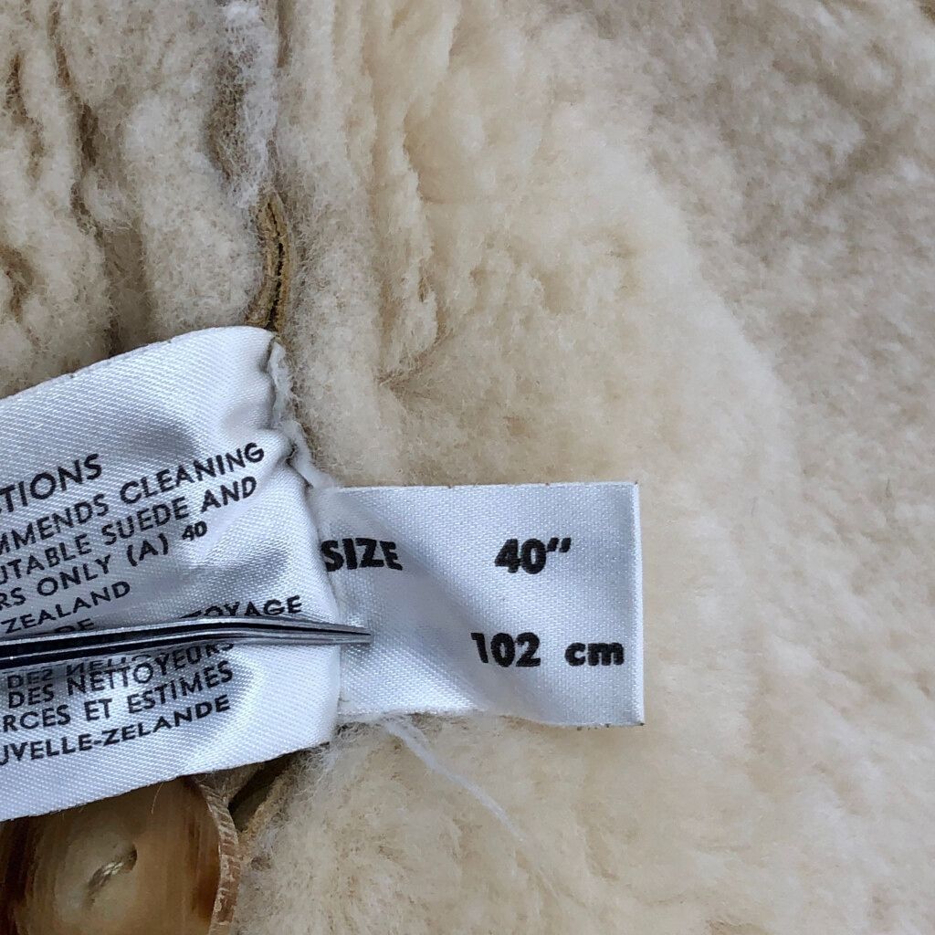 70年代 Eddie Bauer エディーバウアー ムートンレザー ハーフコート