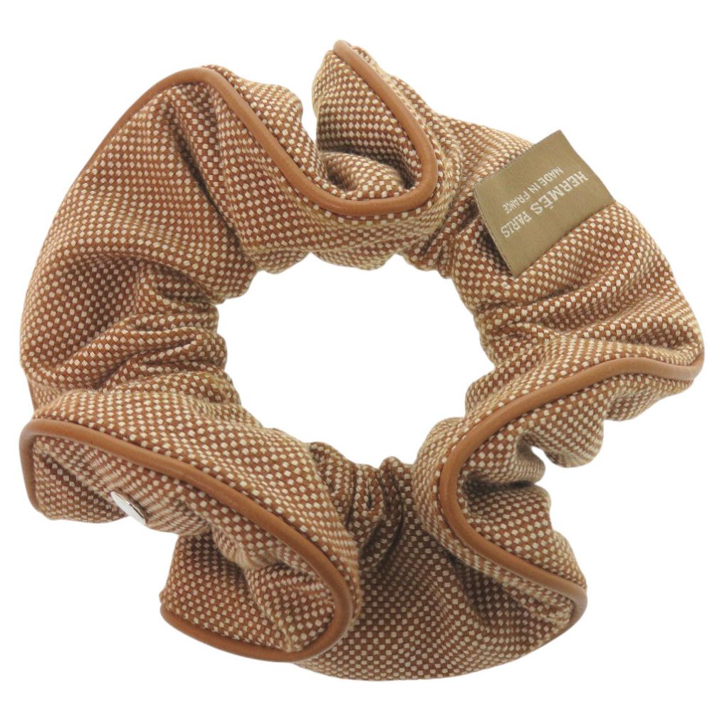 ◇エルメス◇コットン×ポリウレタン/クラウディア/プランエア/シュシュ