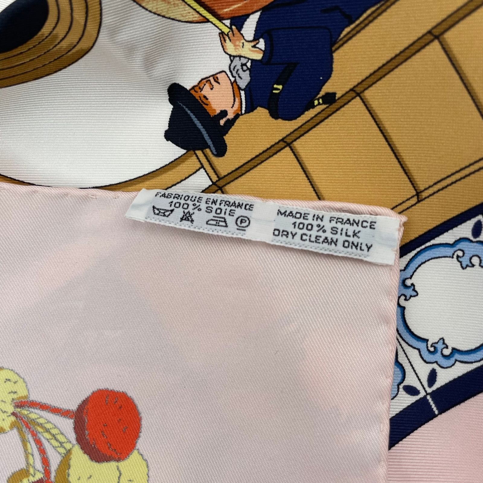 美品 HERMES エルメス カレ 90 Real Escuela Andaluza Del Arte 