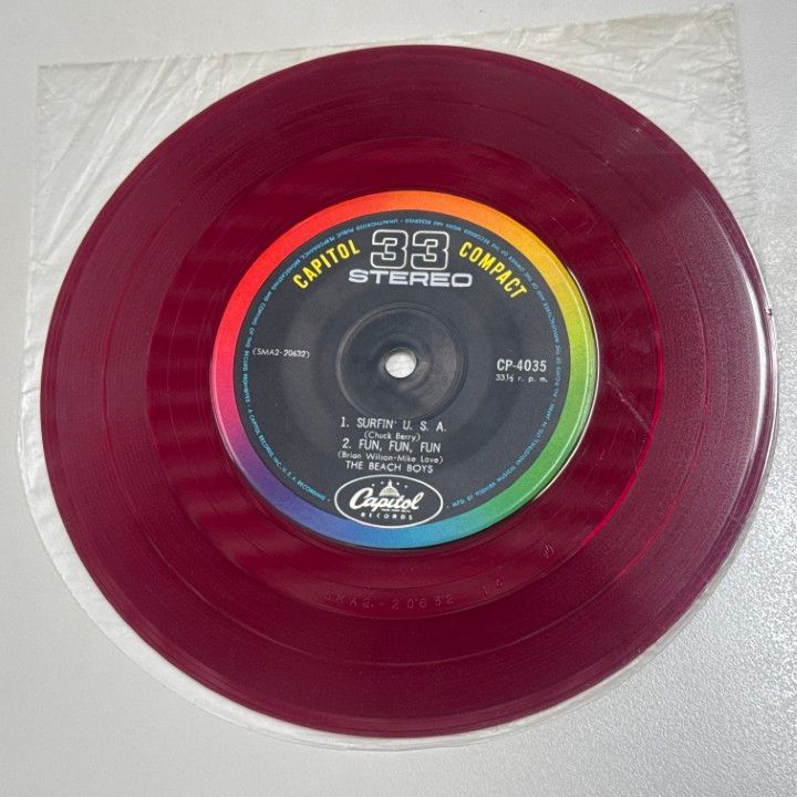 ○01)【1点限り!】【赤盤】The Beach Boys/I Get Around/ビーチ