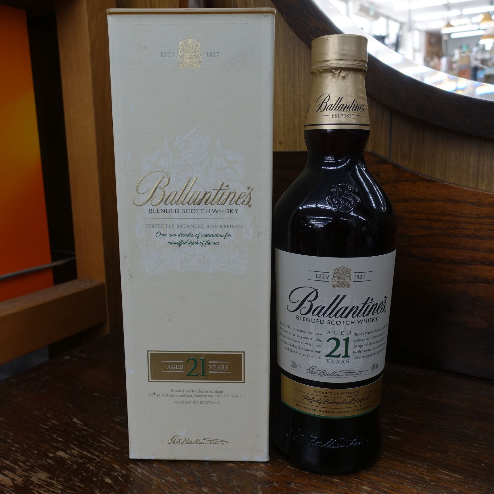 バランタイン　21年　 700ml 未開封 未開栓 バランタイン 21年 700ml 40度 - メルカリ