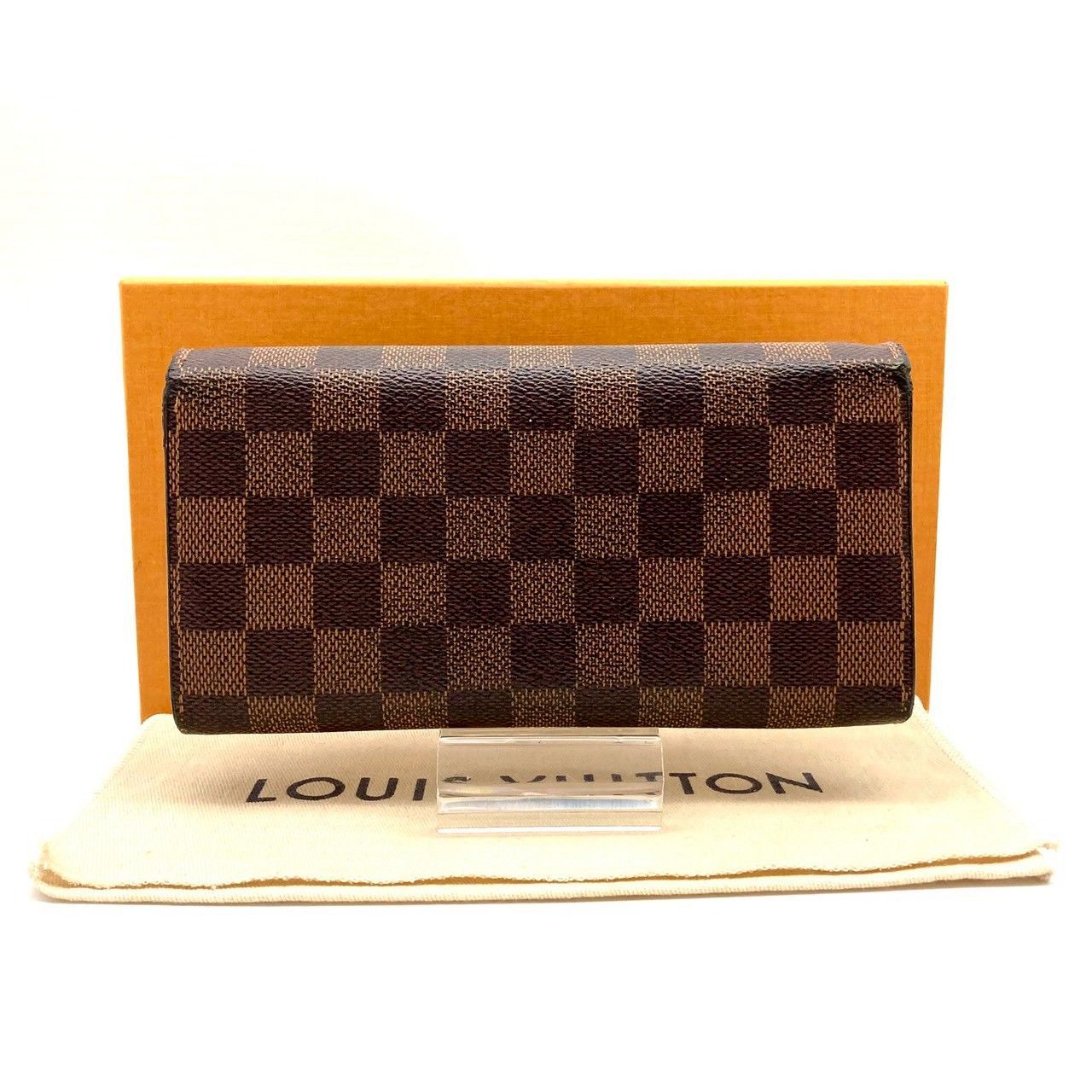 ルイヴィトン ダミエ ポルトフォイユ サラ 二つ折り長財布 長財布