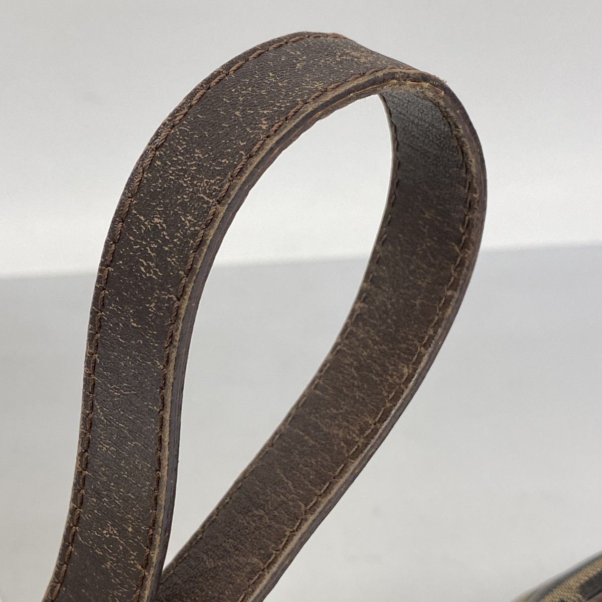 ★SALE【5pa0015】フェンディ ハンドバッグ ズッカ ナイロンキャンバス ブラウン シルバー金具【中古】レディース ☆SALE【5pd5806】フェンディ ハンドバッグ ズッカ ナイロンキャンバス