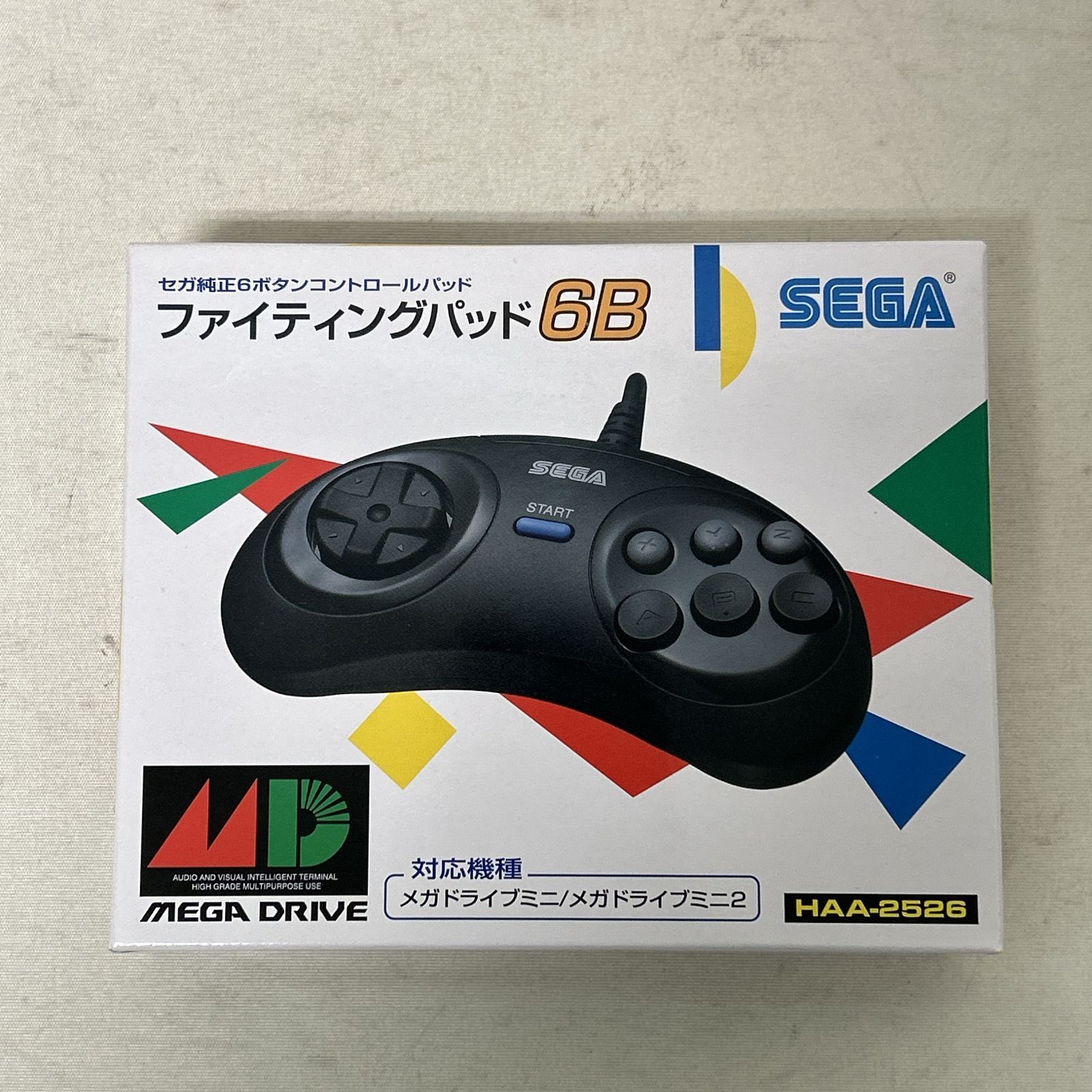 [浜館24-894] SEGA セガ メガドライブミニ メガドライブミニ2 ファイティングパッド6B HAA-2526 《未開封》 [中古品]