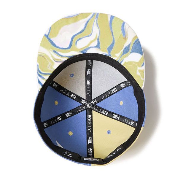 ニューエラ【ＮＥＷ ＥＲＡ】14683818 59FIFTY TARO OKAMOTO 岡本太郎 みつめあう愛 マルチカラー キャップ 5950 大阪万博 太陽の塔 コラボアイテム 限定 帽子 CAP ユニセックス