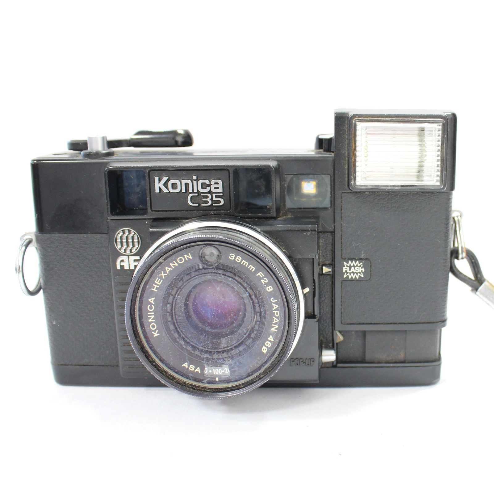 レトロ カメラ フィルム Konica C35 MFD 動作未確認 動作未確認 KONICA C35 EF ストロボ内蔵 フィルムカメラ コニカ - メルカリ