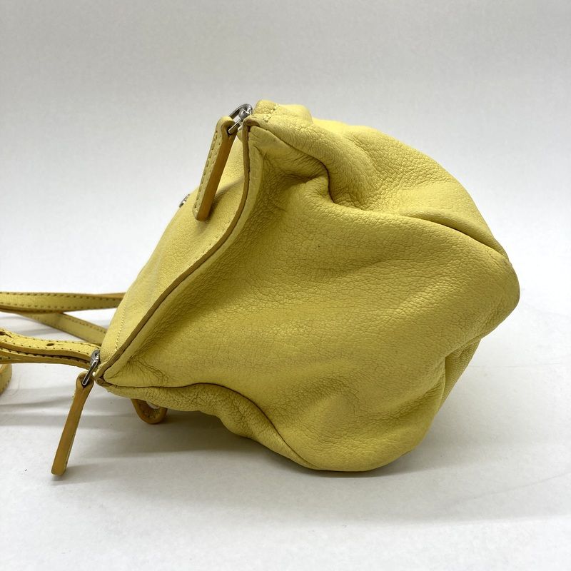 GIVENCHY ジバンシィ ハンドバッグ イエロー ヴィンテージ ゴールド金具 GIVENCHY ジバンシィ ハンドバッグ イエロー ヴィンテージ ゴールド金具