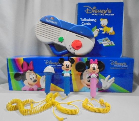 【中古】ディズニーDisney　英語システム　9種類+おまけ 動作保証あり＊h7849 DWEディズニー英語システム【Question and Answer
