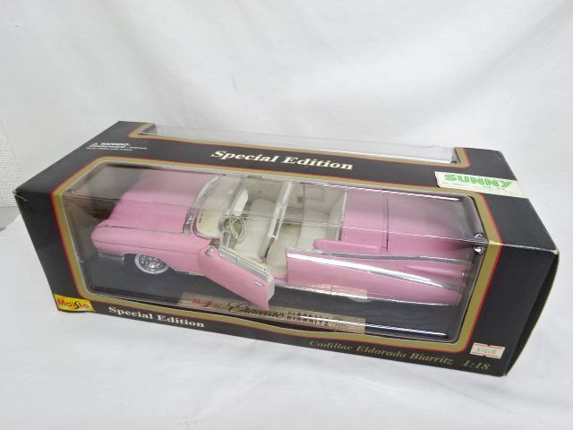 ☆ Maisto マイスト 1/18 キャデラック 1959 ピンク Special Edition