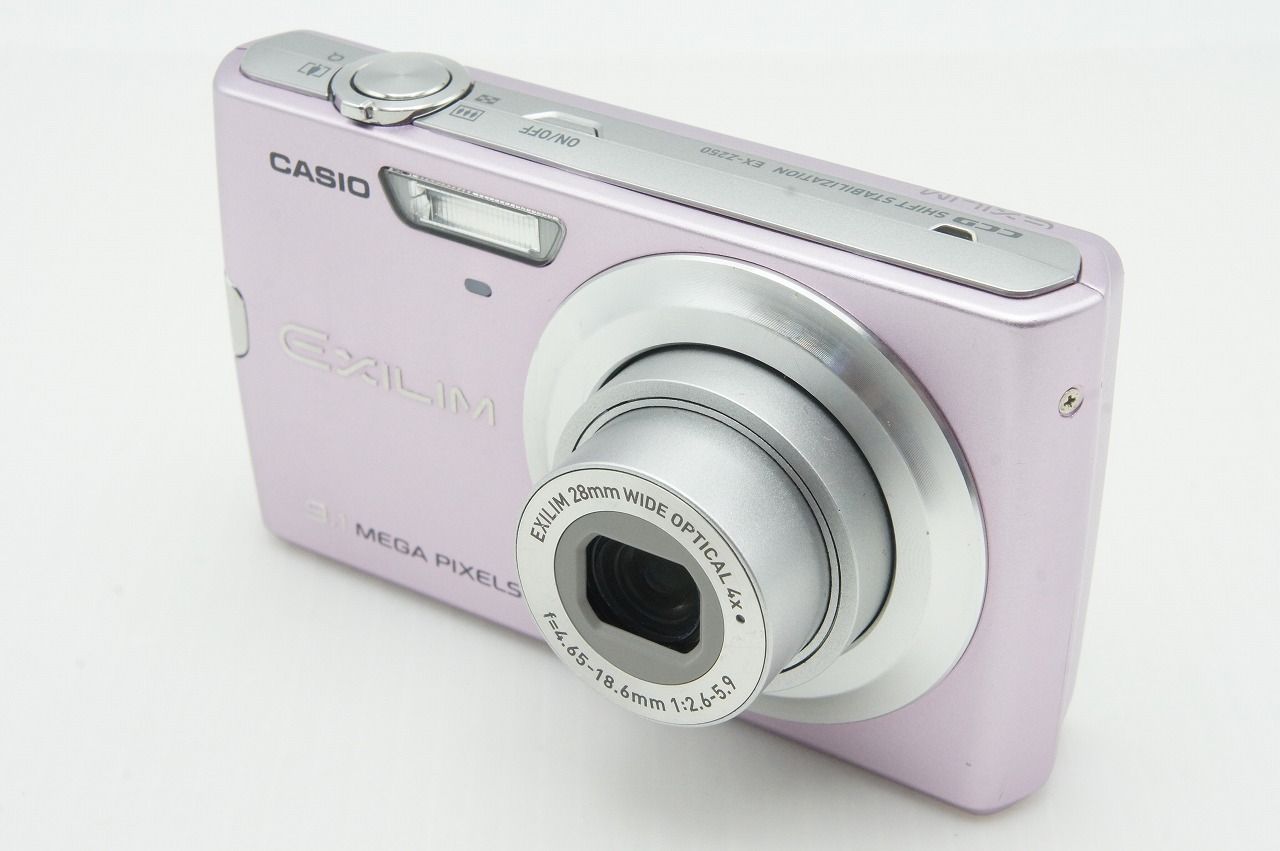 CASIO カシオ EXILIM EX-Z250 コンパクトデジタルカメラ ピンク