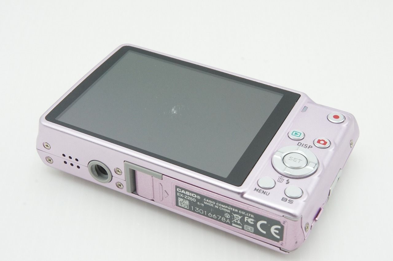 CASIO カシオ EXILIM EX-Z250 コンパクトデジタルカメラ ピンク