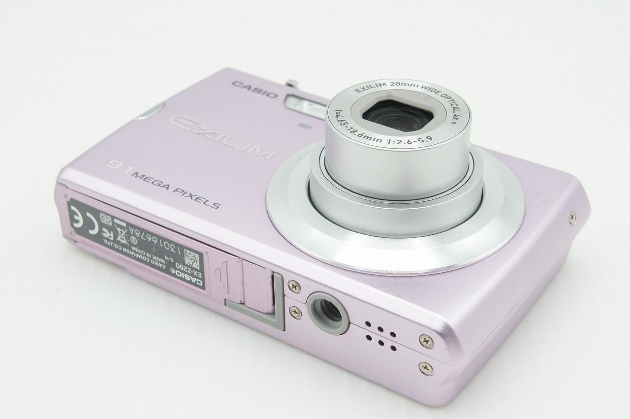 CASIO カシオ EXILIM EX-Z250 コンパクトデジタルカメラ ピンク