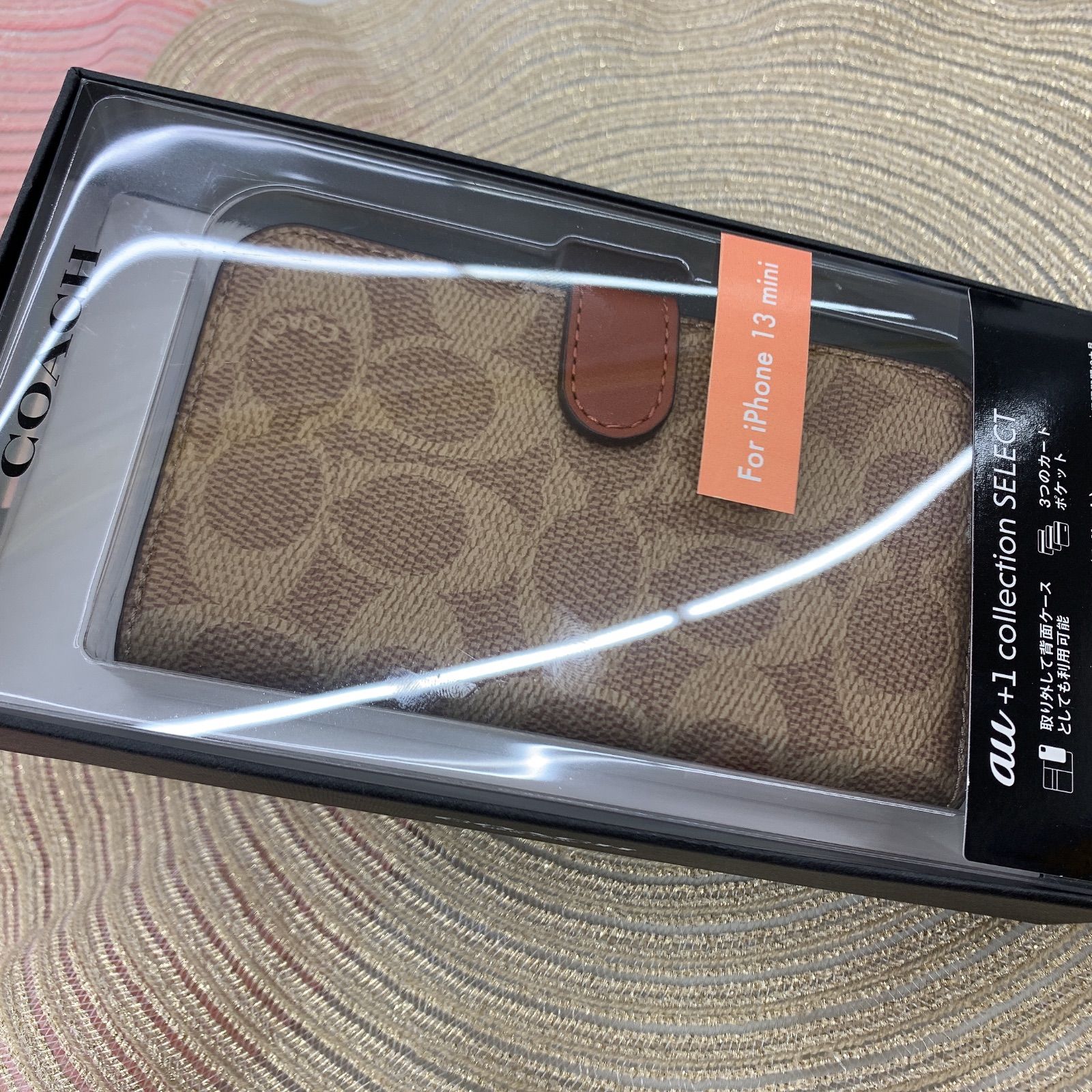 新品未使用☆iPhone 13mini COACH手帳型ケース 682 - メルカリ