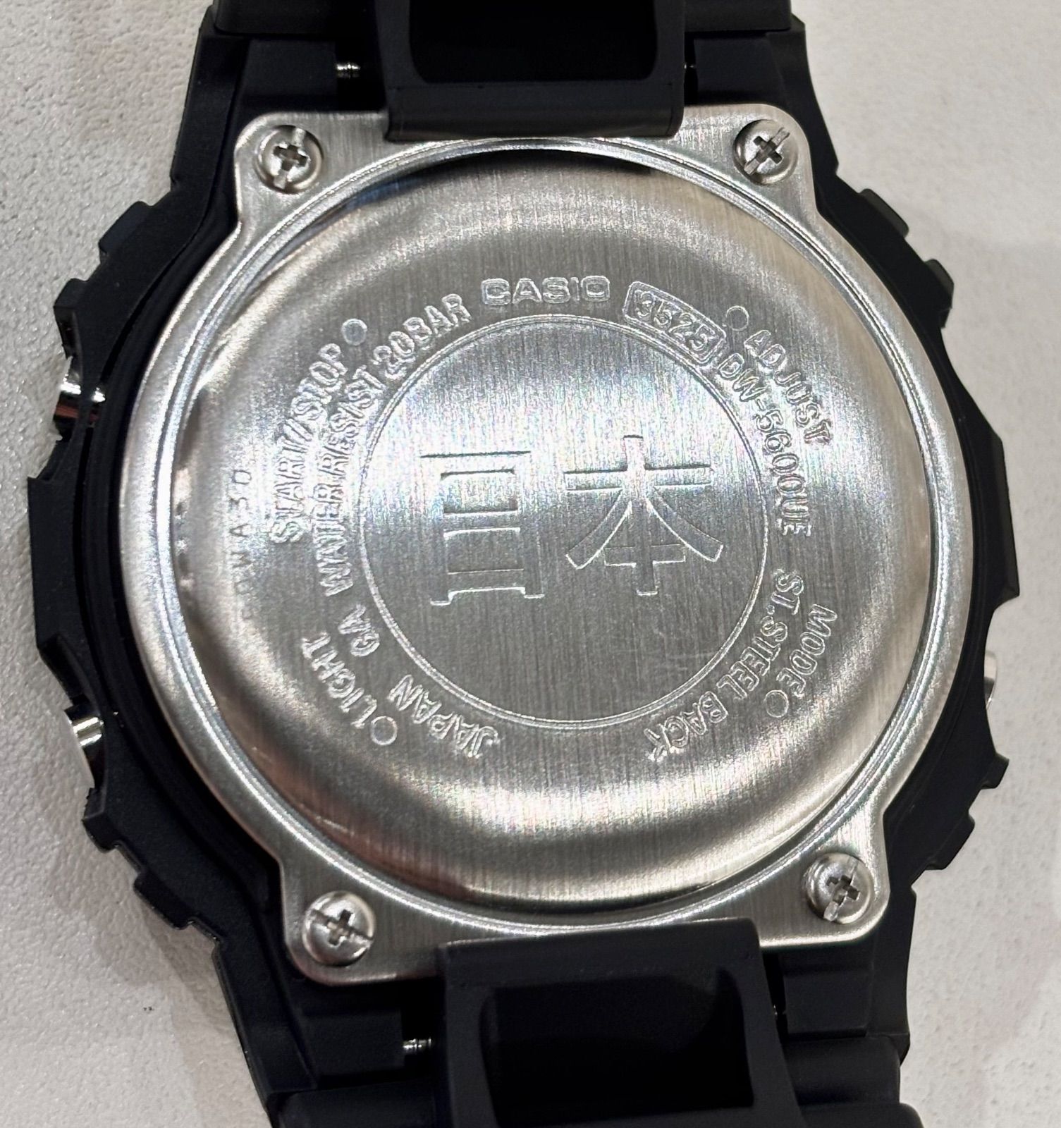 新品正規品】G-SHOCK 葛飾北斎「山下白雨」DW-5600KHSH25-1JR☆おまけ