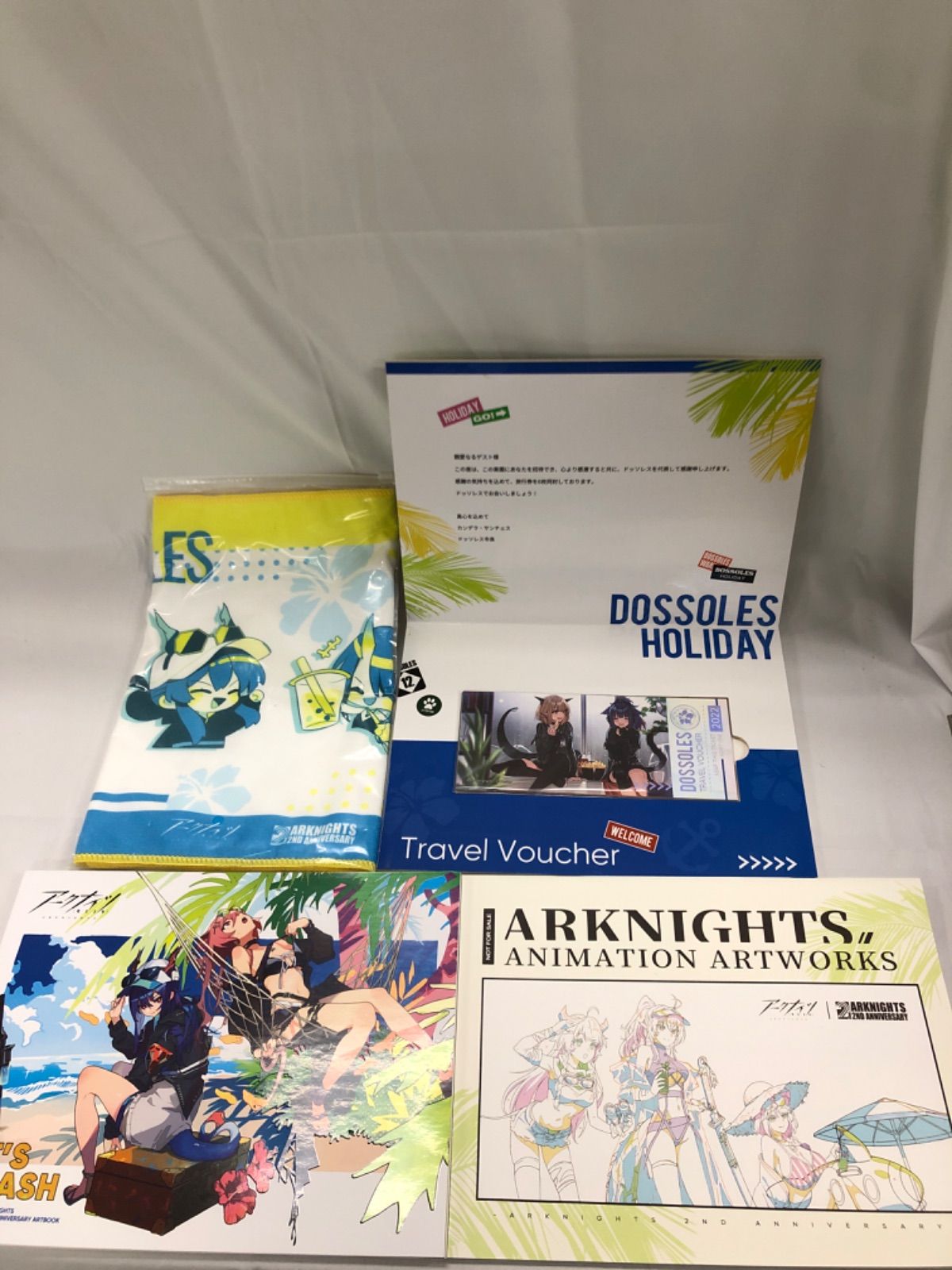 アークナイツ 2ndアニバーサリー バカンスキット 二周年 明日方舟 新品未開封 明日方船 アークナイツ 2ndアニバーサリーバカンスキット アークナイツ