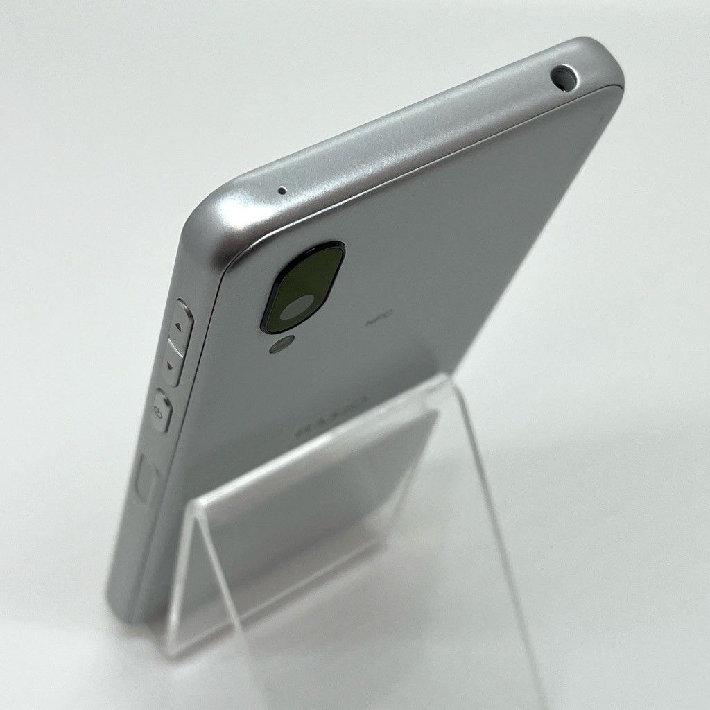 良品】BASIO active SHG09 au SIMフリー 64GB／4GB シルバー 5G対応