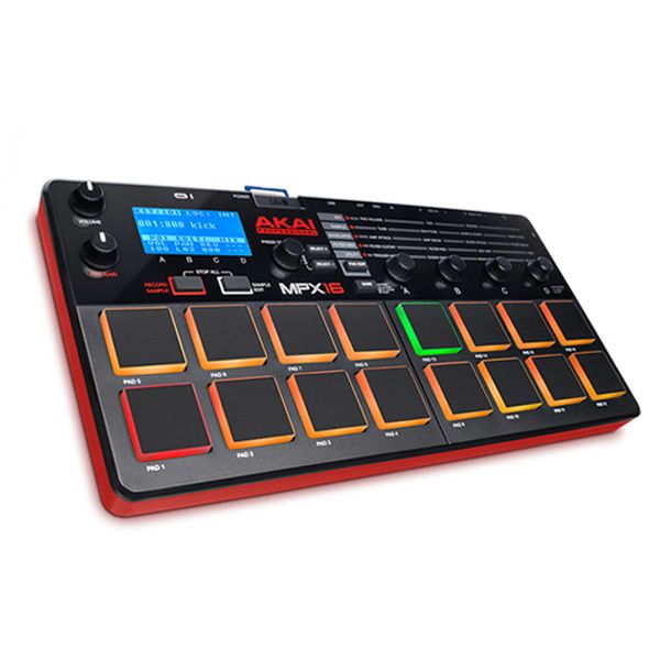 【生産終了品】AKAI MPX16 サンプラー 新品未開封 AKAI アカイ MPX16 Professional サンプラー 16パッド SD
