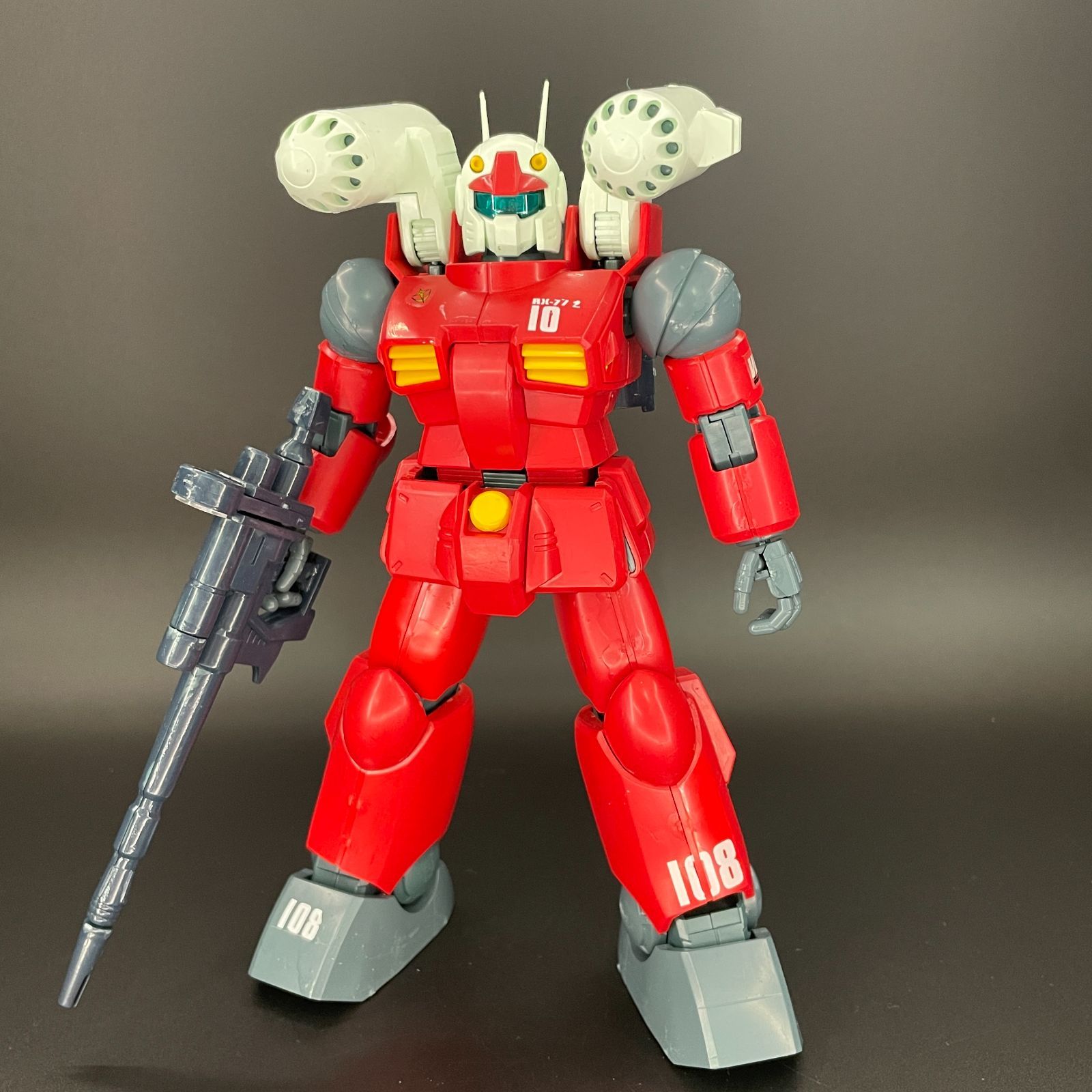 ガンプラ【未検品/ジャンク、塗装、汚れ、キズ】 MG RX-77-2 ガン