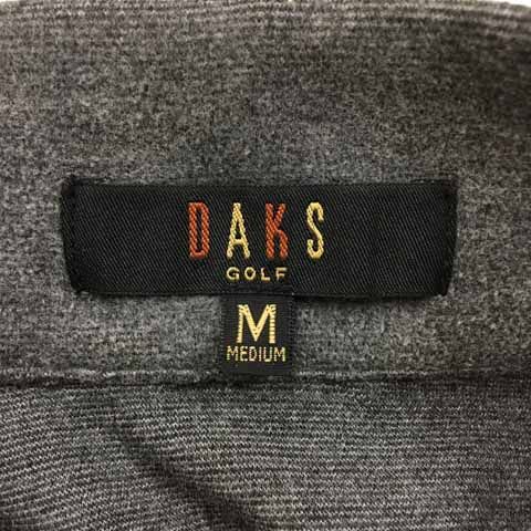 ダックス DAKS GOLF ジャケット ジャージ ジップアップ ゴルフウェア