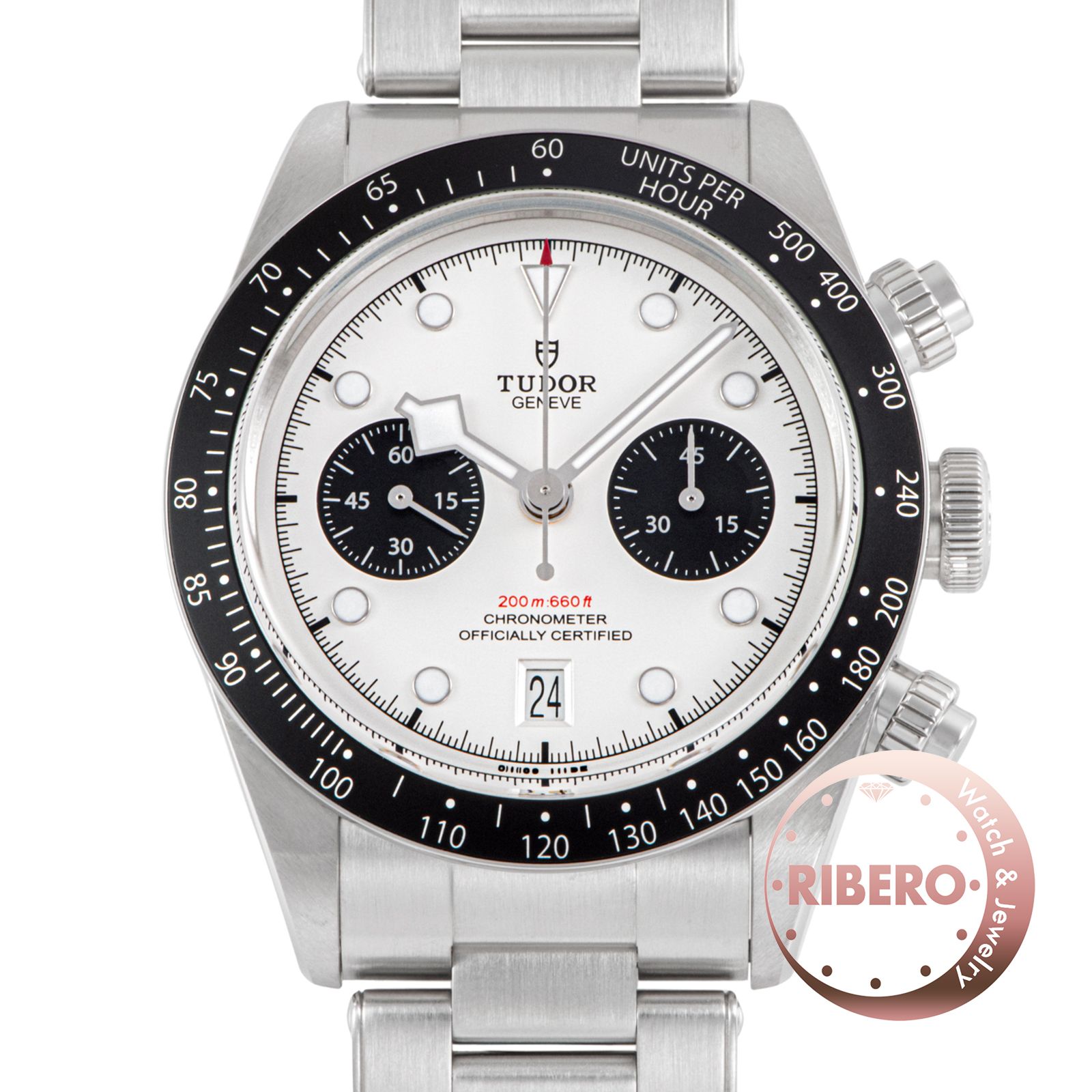 s.19.78  【極美品】 チュードル TUDOR 79360N TUDOR チューダー / チュードル ブラックベイ クロノグラフ 79360N