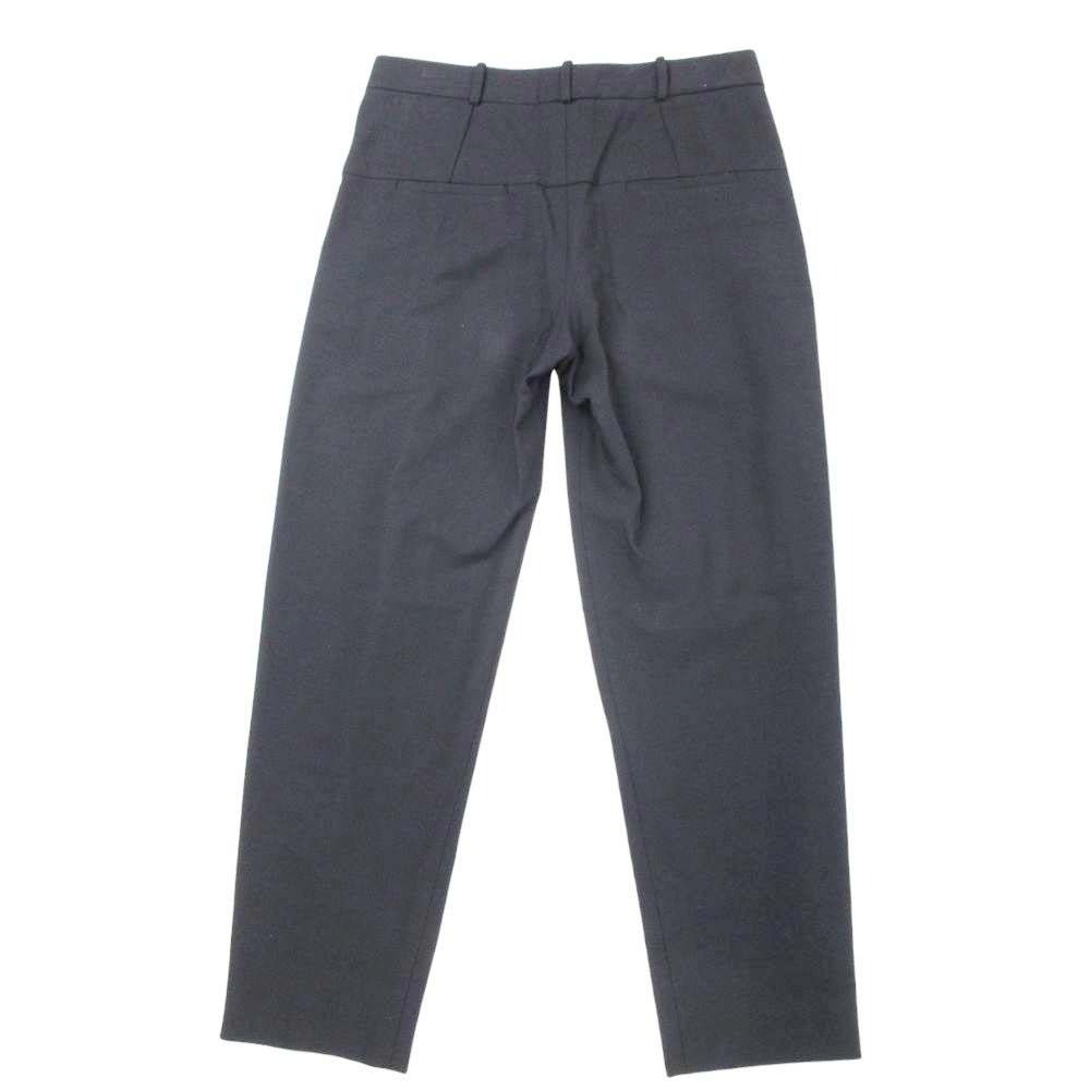 美品 BALENCIAGA バレンシアガ 2タック テーパードパンツ プリーツ