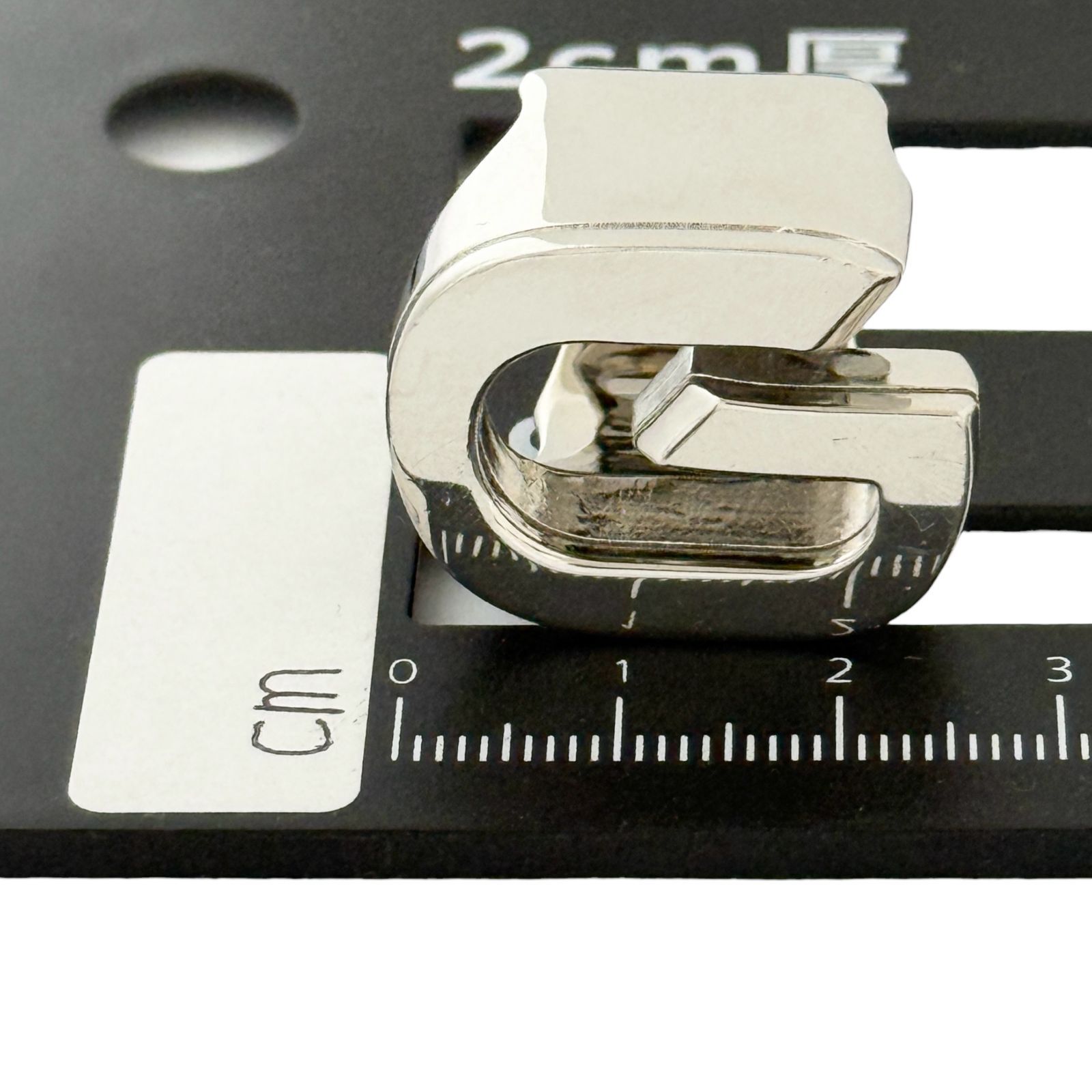  ジバンシィ メンズ G リンク カクテル リング 指輪 14号 54 シルバー色 リング 指輪 アクセサリー