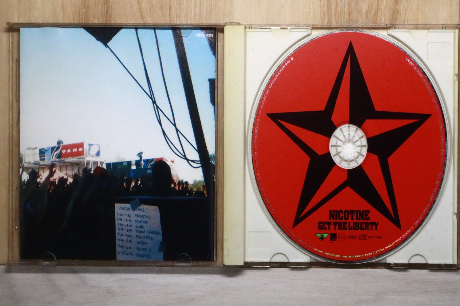 国内盤CD☆ニュー・ファウンド・グローリー・ニコチン/NEW FOUND GLORY