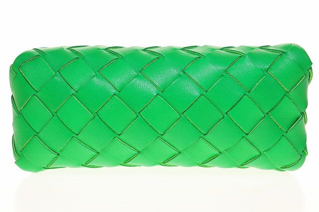 ボッテガヴェネタ BOTTEGA VENETA MINI LOOP CAMERA BAG GREEN ミニ