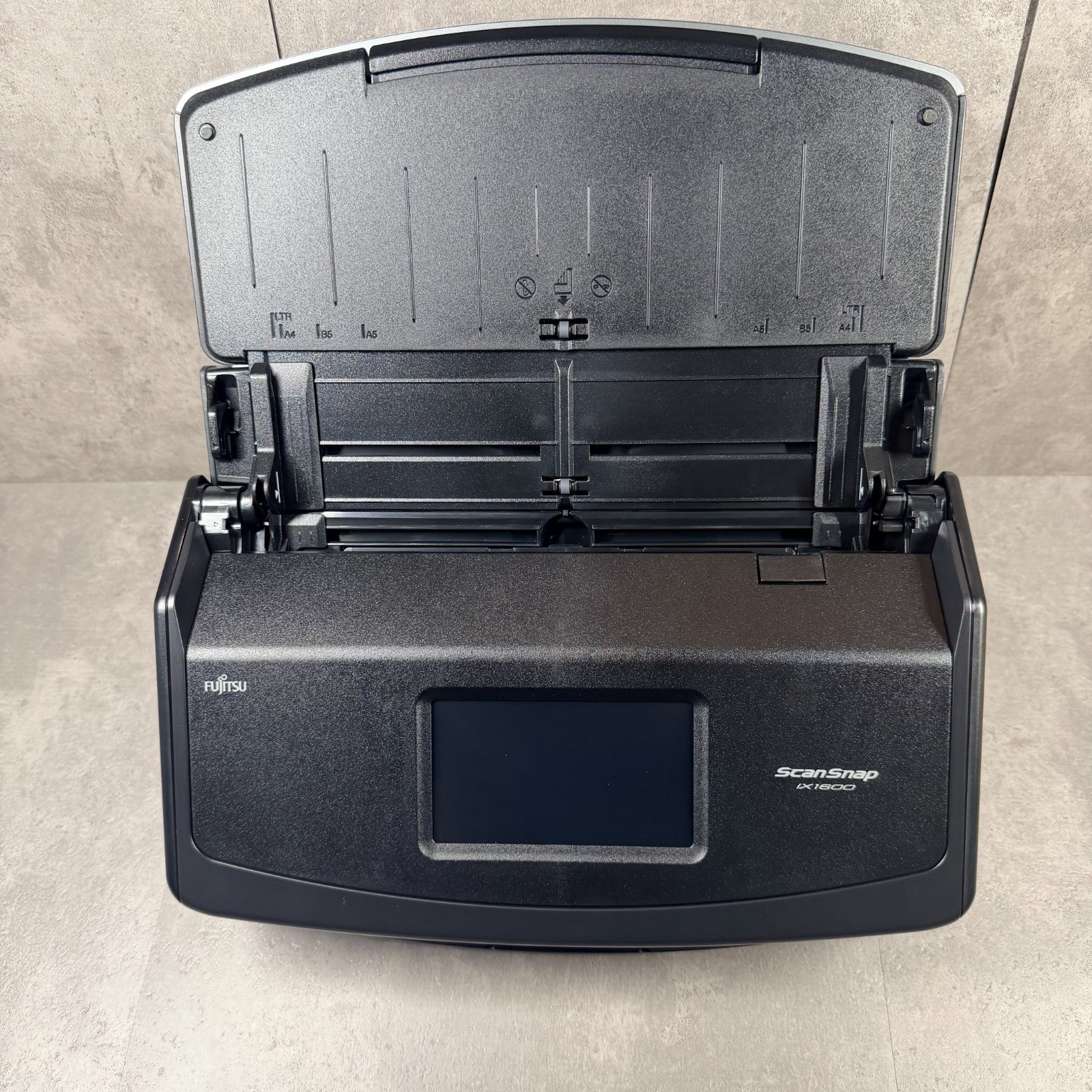 Fujitsu ScanSnap iX1600 ブラック 総スキャン枚数1313枚 USBケーブル