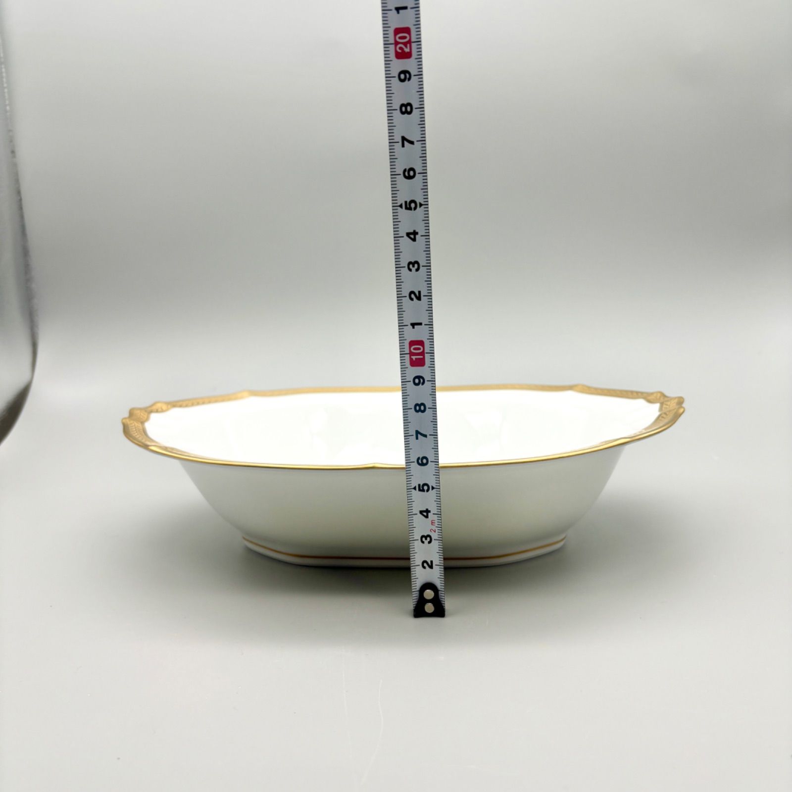 ノリタケ NORITAKE ダイヤモンドコレクション 金彩 オーバルボウル 深