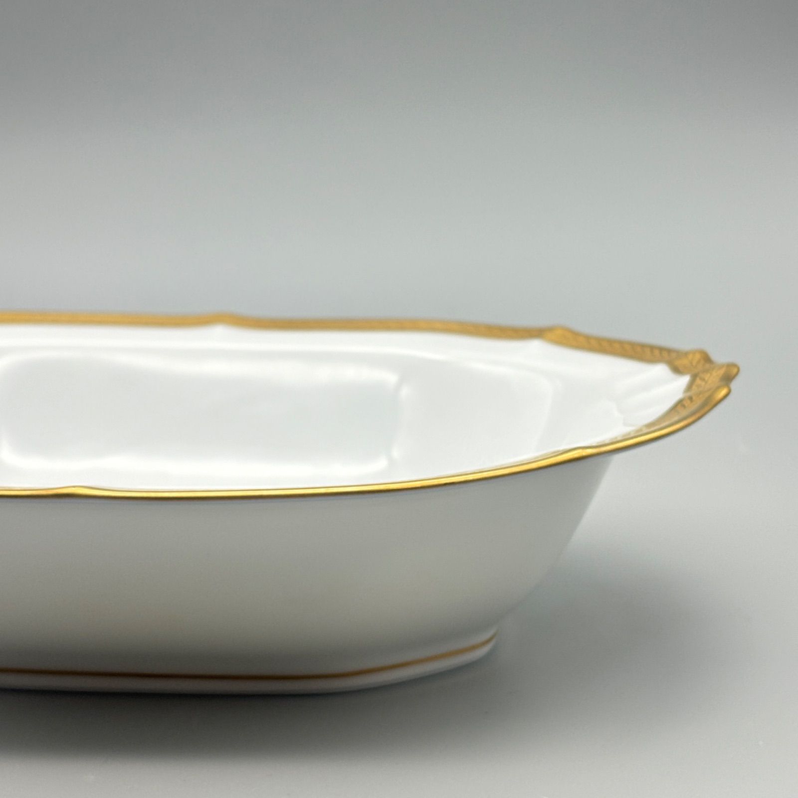 ♦稀少♦ノリタケ ダイヤモンドコレクション ゴールド 深皿 サルテーション ノリタケ NORITAKE ダイヤモンドコレクション 金彩 オーバルボウル 深