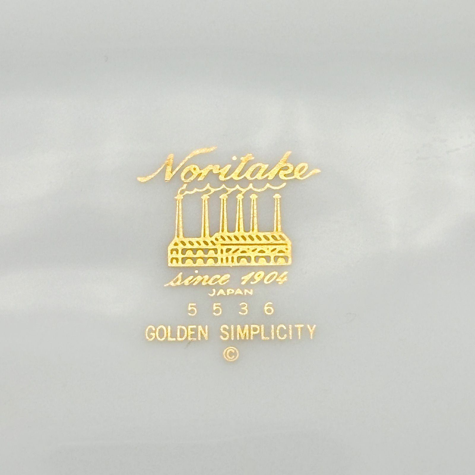 ノリタケ NORITAKE ダイヤモンドコレクション 金彩 オーバルボウル 深