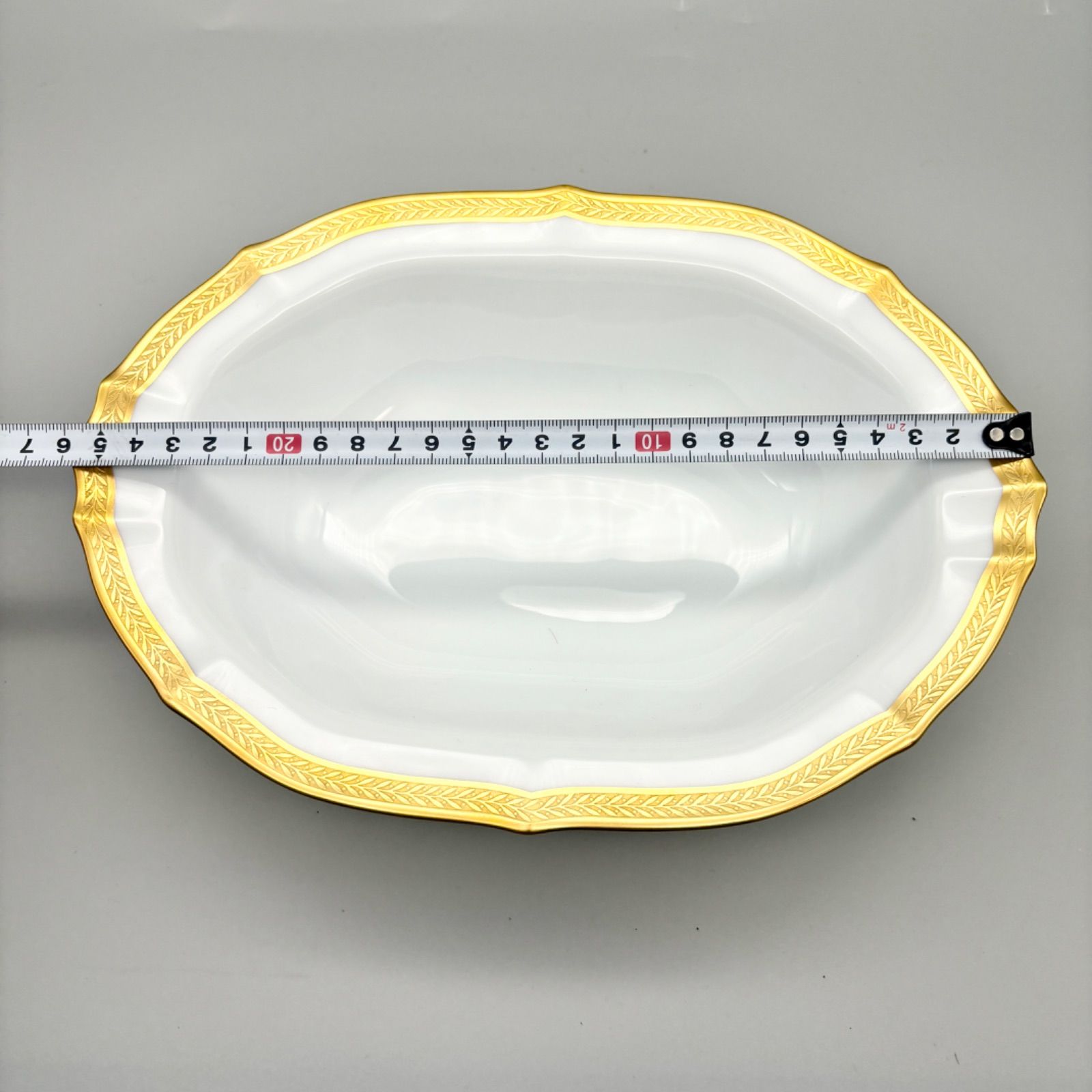 ノリタケ NORITAKE ダイヤモンドコレクション 金彩 オーバルボウル 深