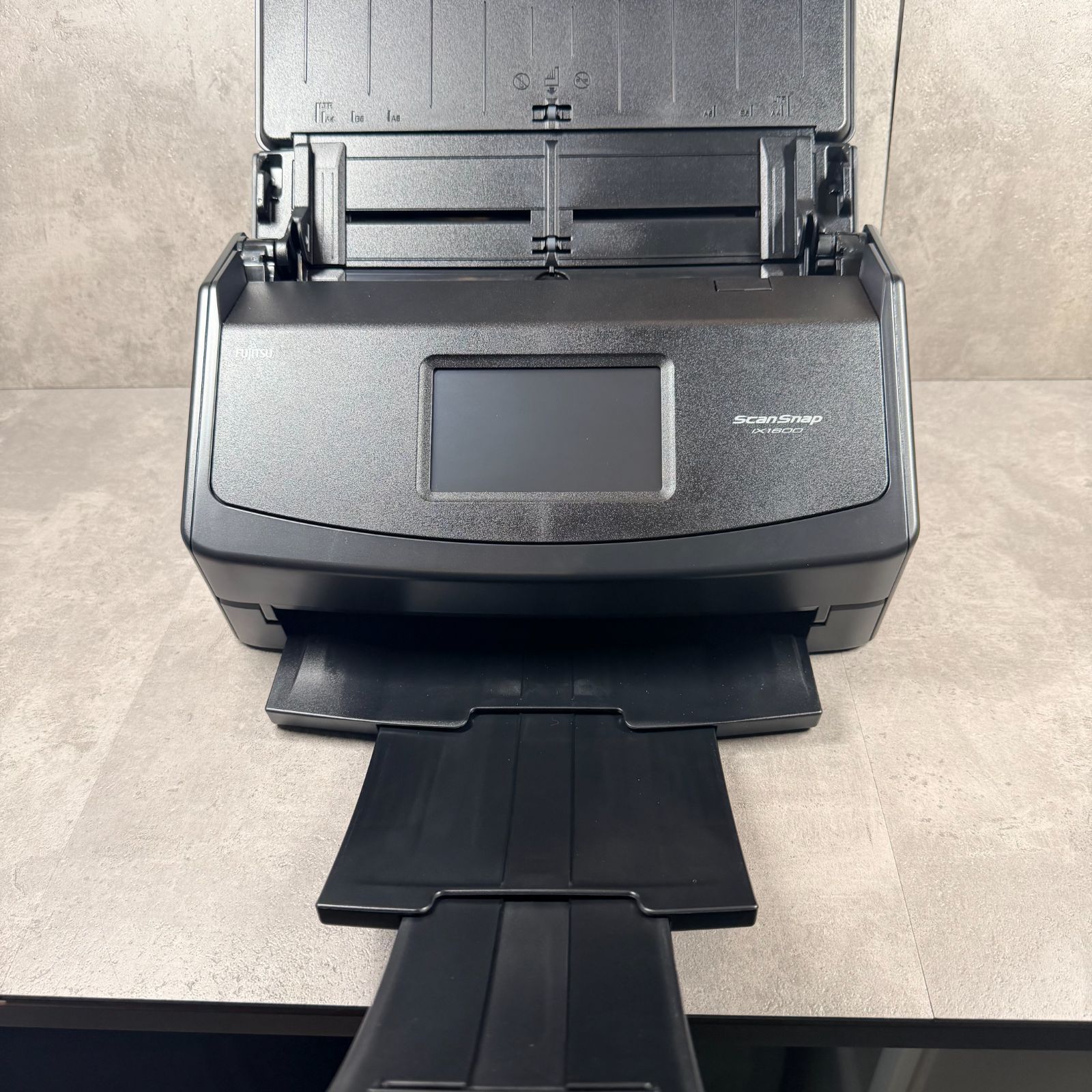 Fujitsu ScanSnap iX1600 ブラック 総スキャン枚数1313枚 USBケーブル 