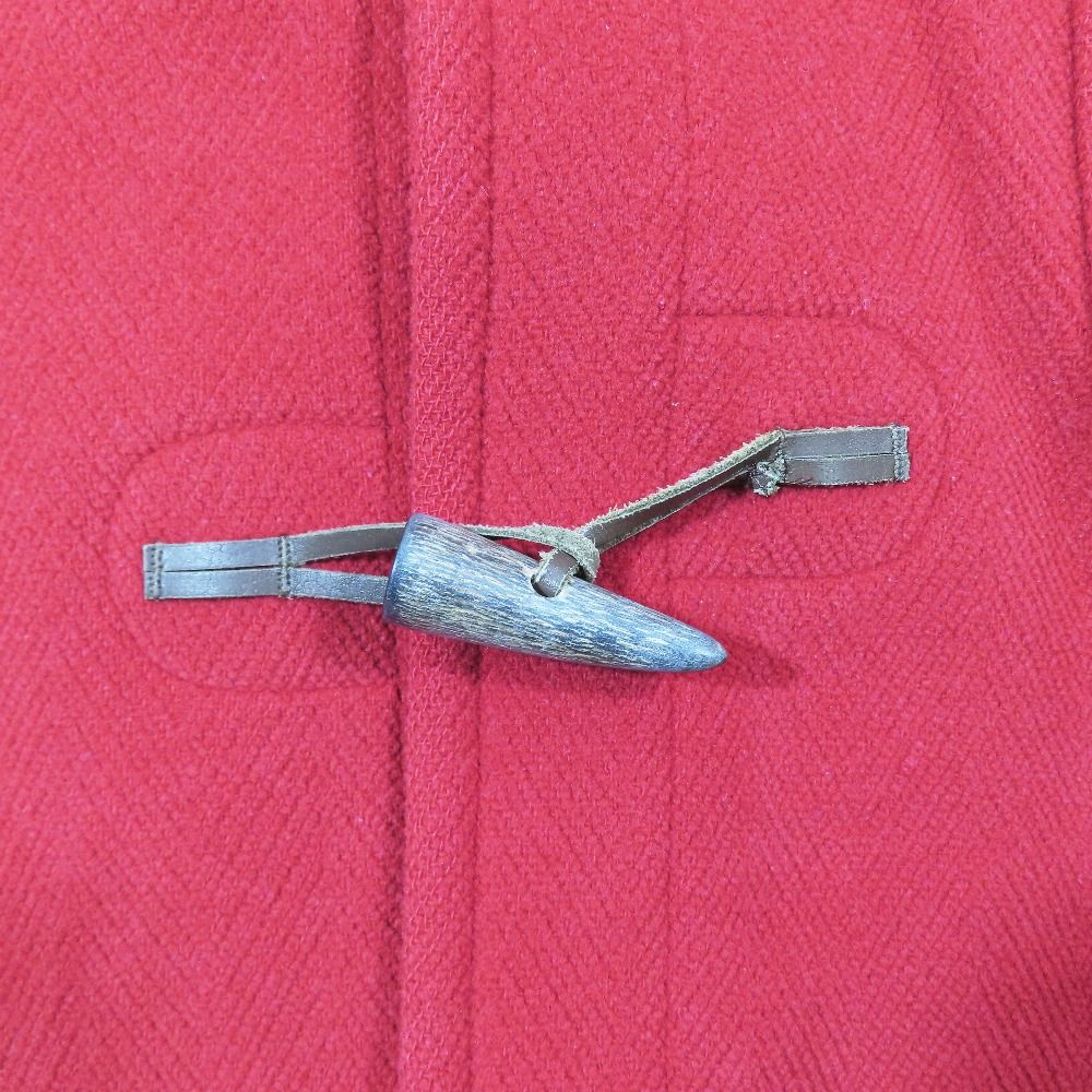 美品 OLD ENGLAND オールドイングランド ヘリンボーン ウール ダッフル