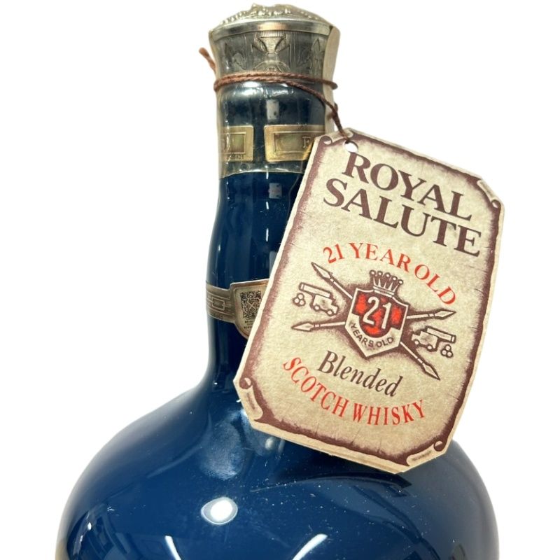 ロイヤルサルート21年　1000ml未開栓 ロイヤルサルート 21年 青陶器 未開栓 - メルカリ