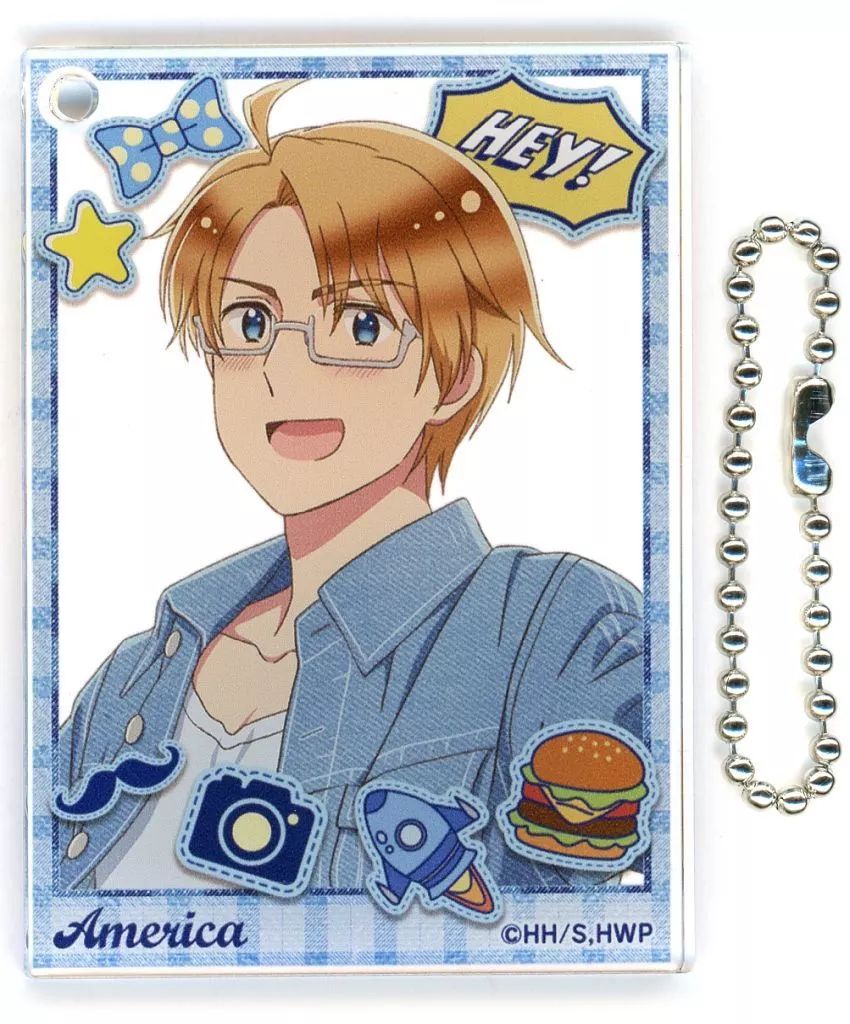 中古】キーホルダー アメリカ アクリルキーホルダー 「WEBくじ